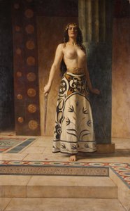 Clytemnestra, 1914 körül (olaj, vászon) alkotó: John Collier