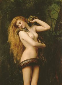 Lilith, 1887 olaj, vászon részlete 125798