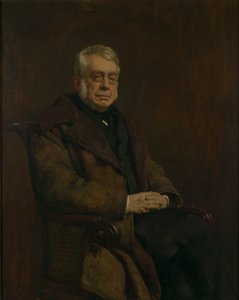 Sir George Biddell Airy portréja alkotó: John Collier