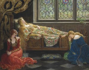 Alvó szépség. alkotó: John Collier