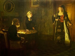 A tékozló lány, 1903 alkotó: John Collier