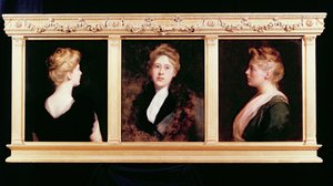 Háromszoros női portré alkotó: John Collier