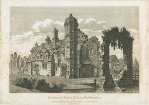 Dudley Priory: metszet, nd [c 1821]