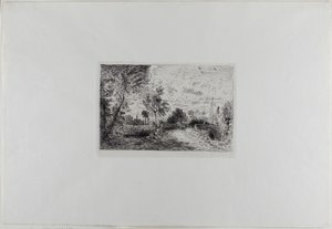 Egy régi híd Salisburyben alkotó: John Constable