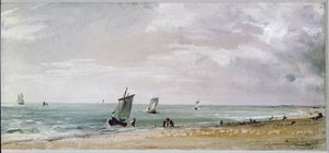 Brighton Beach (olaj, vászon alkotó: John Constable