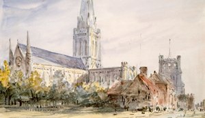 „Chichester Cathedral”, Sussex, 1796-1837 alkotó: John Constable