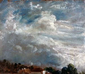 Cloud Study: Horizon of Trees alkotó: John Constable