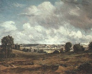 Dedham Vale East Bergholtból (olaj, vászon) alkotó: John Constable