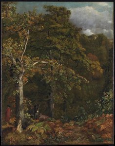 Egy erdő széle, 1816 körül alkotó: John Constable