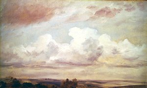 Kiterjedt tájkép (olaj, vászon) alkotó: John Constable