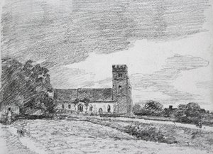 Feering templom, 1814 alkotó: John Constable