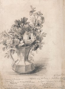Virágok egy kancsóban alkotó: John Constable
