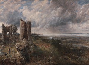 Hadleigh kastély, A Temze szája – Reggel egy viharos éjszaka után, 1829. alkotó: John Constable