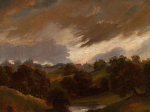 Hampstead, Viharos égbolt alkotó: John Constable