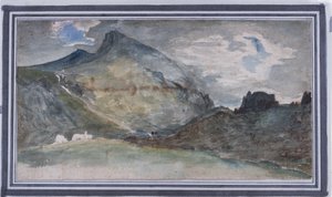 Hellvellyn, 1806 alkotó: John Constable