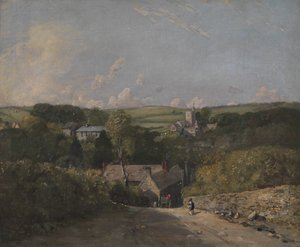 Osmington Village, 1816-1817. alkotó: John Constable