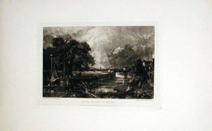 Stour folyó, Suffolk alkotó: John Constable