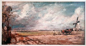Tavasz East Bergholtban, Angliában (Festészet alkotó: John Constable