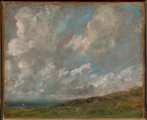 Felhőtanulmány táj felett alkotó: John Constable