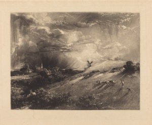 Nyári délután egy zápor után alkotó: John Constable