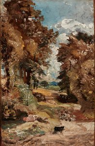 A gabonaföld alkotó: John Constable