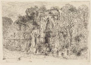 A Netley-apátság romjai alkotó: John Constable
