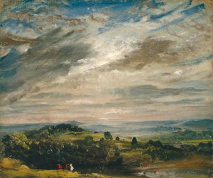 Kilátás Hampstead Heath felől, Harrow felé nézve alkotó: John Constable