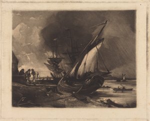 Kilátás az Orwellre alkotó: John Constable