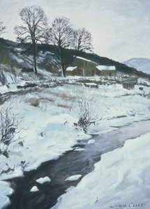 Az Ewegales hídból, 1998 (guache)