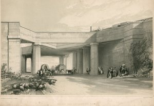 Híd az Uxbridge Roadon, Londonban alkotó: John Cooke Bourne