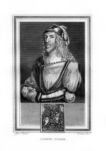 Albert Durer német észak-reneszánsz festő és metsző, 1825.