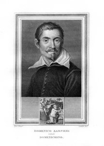 Domenichino olasz barokk festő, 1825.