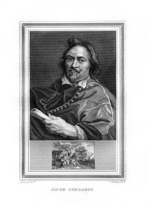 Jacob Jordaens flamand barokk festő, 1825.