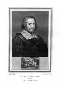 Pietro da Cortona olasz barokk festő, 1825.