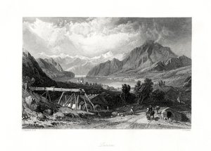 Luzern, Közép-Svájc, XIX