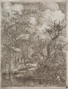 A malmok háta, c. 1812-1813. alkotó: John Crome