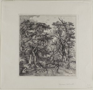 Road Scene, Heathersett alkotó: John Crome