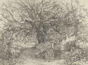 Road Scene, Trowse Hall, 1813 alkotó: John Crome