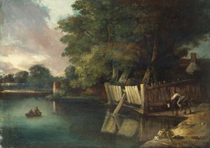 Watering Place, Heigham (olaj, vászon)