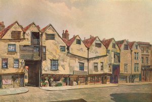 Ősi bérházak a Bermondsey Streeten, Bermondsey, London, 1886, 1926. alkotó: John Crowther