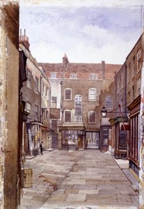 Bőr eladók épületei, London Wall, London, 1883 alkotó: John Crowther
