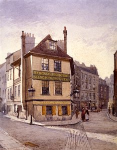 Northumberland Head Inn, Stepney, London, 1884 alkotó: John Crowther