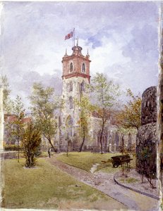 St Giles Cripplegate nélkül, London, 1882 alkotó: John Crowther