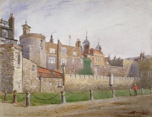 Tower of London, Stepney, London, 1883 alkotó: John Crowther