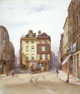 Wych Street és Holywell Street, Westminster, London, 1881