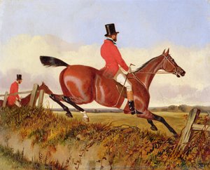 Rókavadászat: Bank elszámolása, 1840 körül (olaj a fedélzeten)