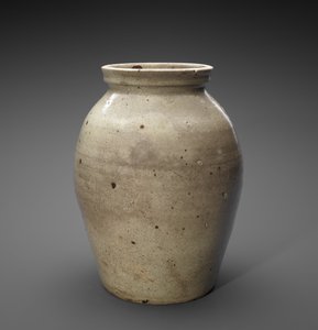 Jar, c. 1850-1883 (lúgos mázas kerámia)