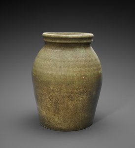Jar, c. 1850-1883 (lúgos mázas kerámia)
