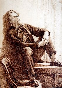 Charles Keene portréja alkotó: John Dawson Watson