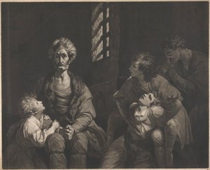 Ugolino della Gherardesca gróf és fiai a börtönben